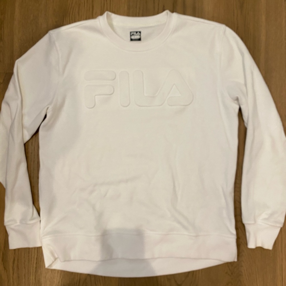 FILA White Crewneck